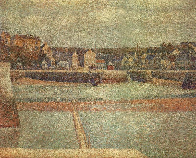 Georges Seurat The Reflux of Port en bessin china oil painting image
